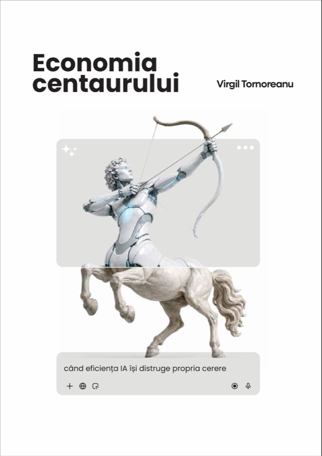 Coperta «Economia Centaurului» — ediția princeps